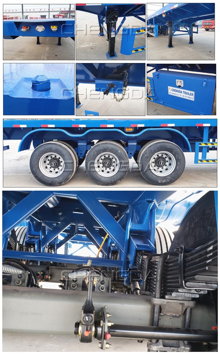 Flatbed semi trailers details